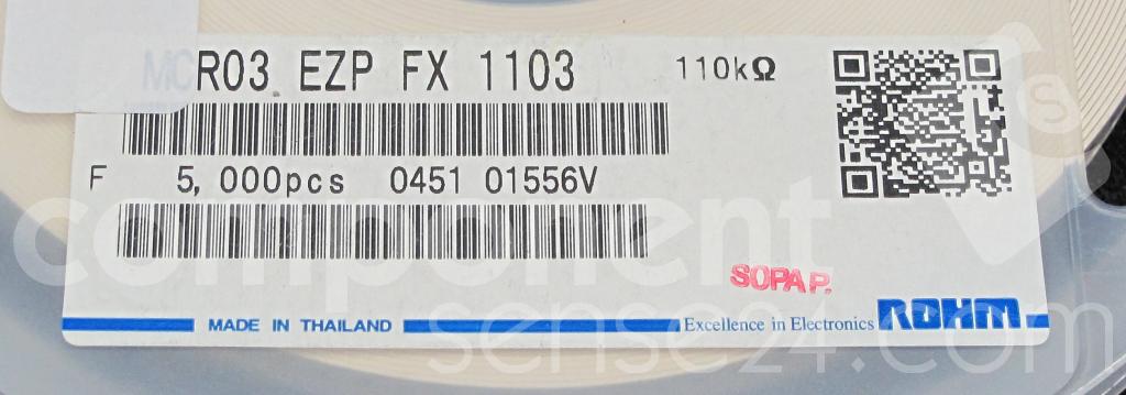 MCR03EZPFX1103